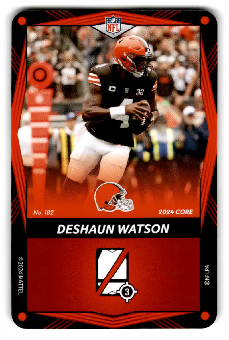 2024 UNO Elite Core Edition Red #182 Deshaun Watson NM Near Mint Browns ID:82801