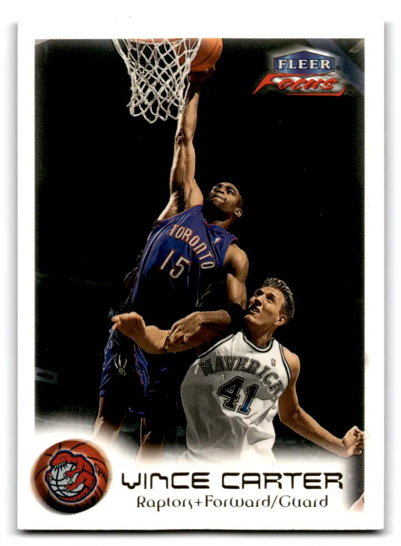 1999-00 Fleer Focus #44 Vince Carter NM Near Mint Raptors ID:83012