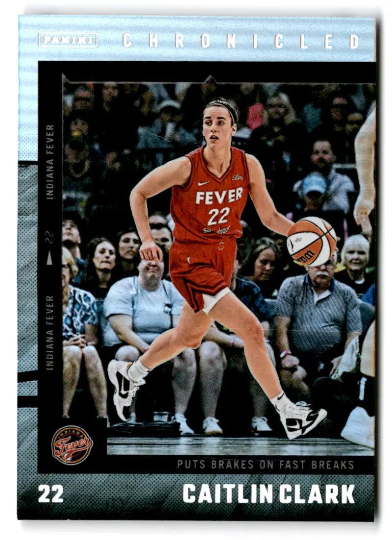 2025 Panini Caitlin Clark Chronicled Holo #44 Caitlin Clark NM Near Min ID:83129