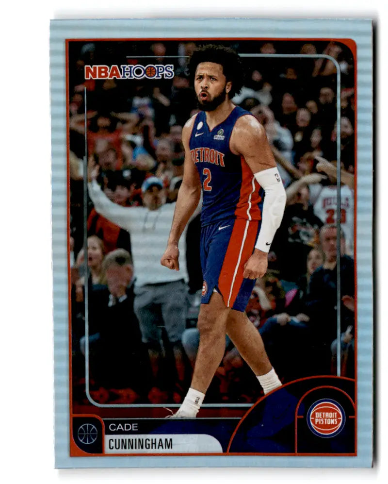 2025-26 Topps NBA Hoops #81 Cade Cunningham NM Near Mint Pistons ID:83180