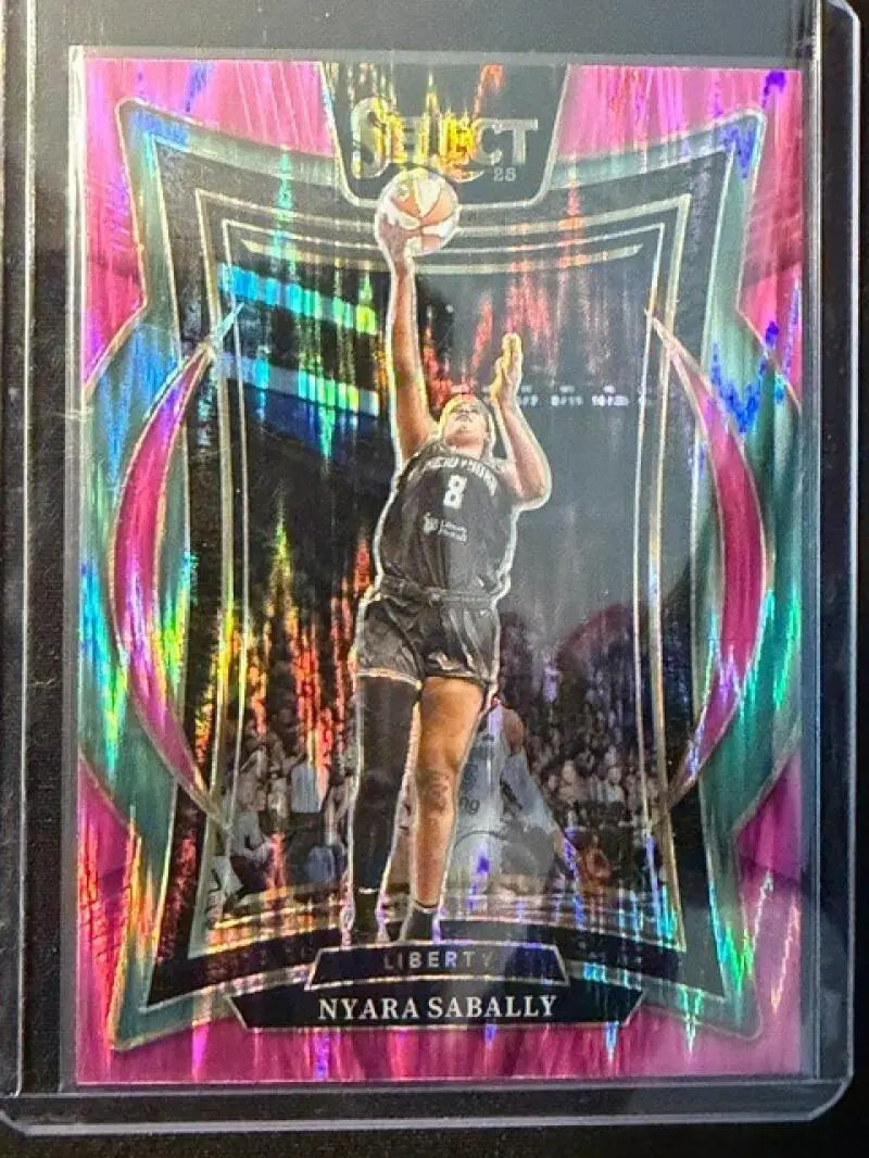 2025 Panini WNBA Select Pink Flash Prizms #51 Nyara Sabally NM Near Min ID:83516