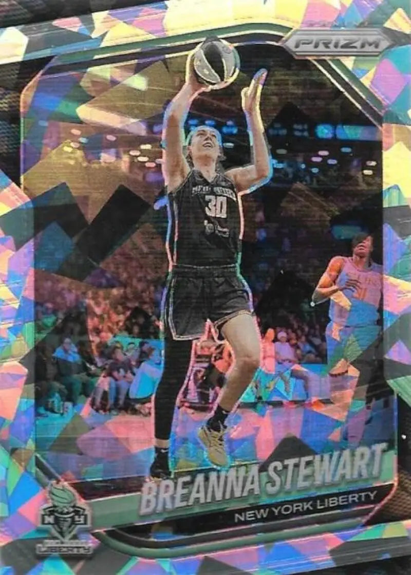 2025 Panini Prizm WNBA Ice Prizms #26 Breanna Stewart NM Near Mint ID:83623