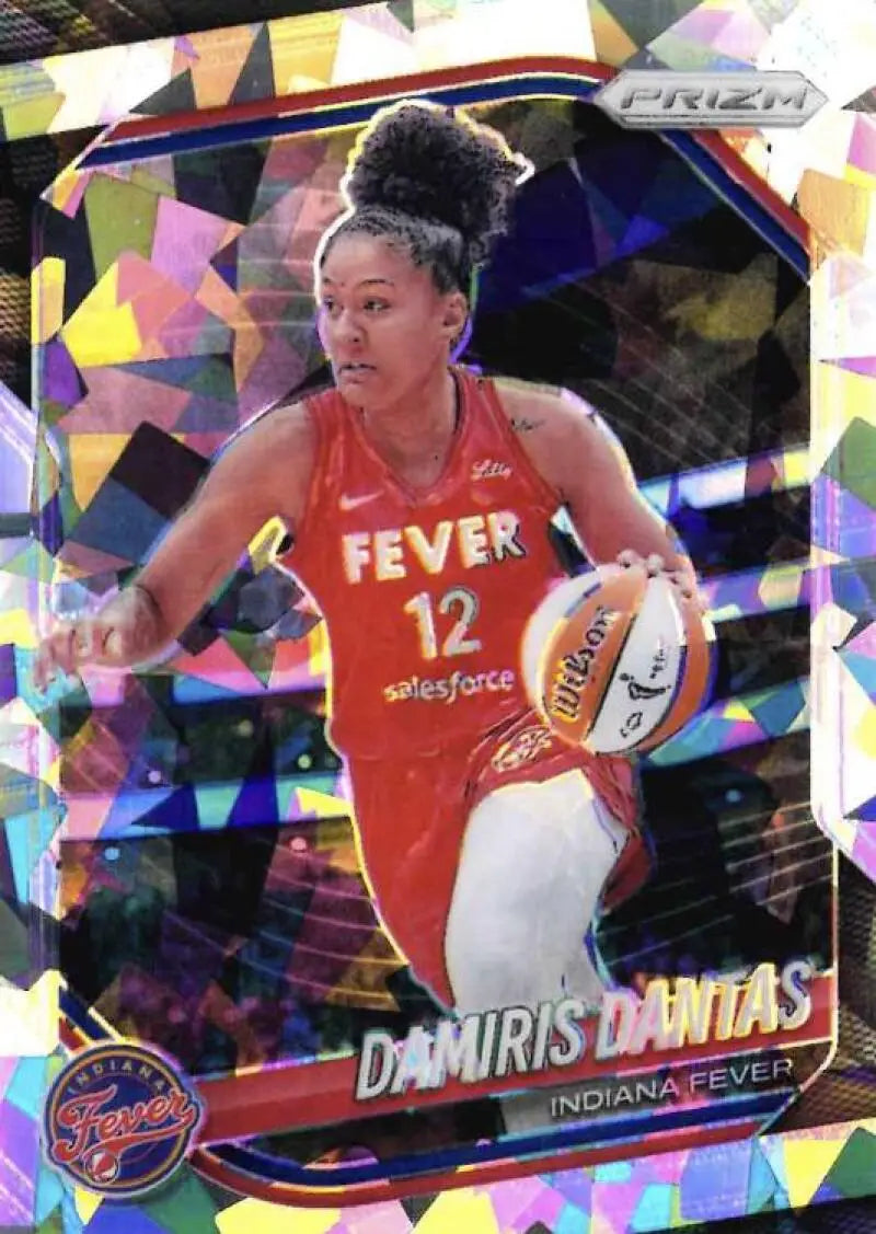 2025 Panini Prizm WNBA Ice Prizms #42 Damiris Dantas NM Near Mint ID:83627