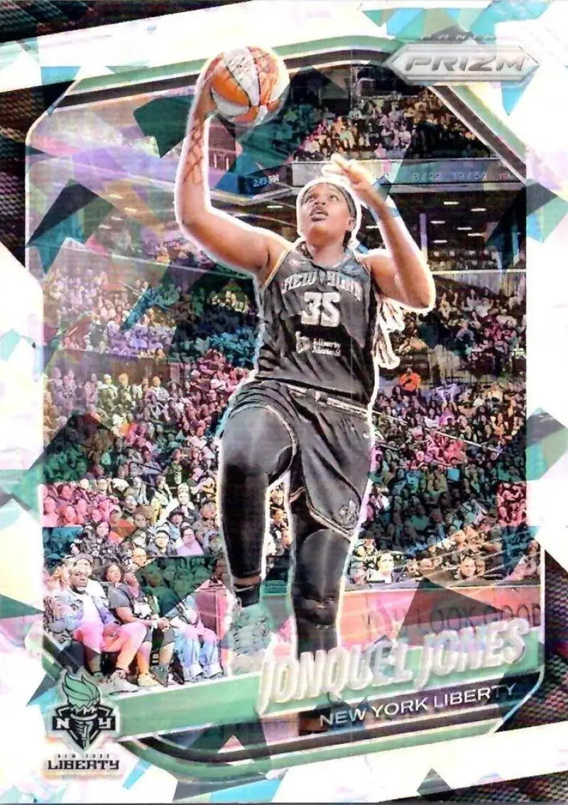 2025 Panini Prizm WNBA Ice Prizms #52 Jonquel Jones NM Near Mint ID:83629