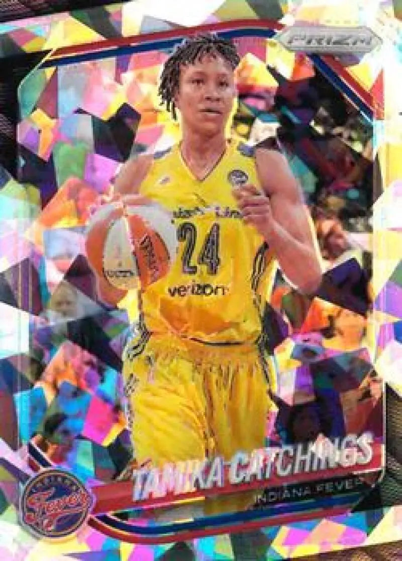 2025 Panini Prizm WNBA Ice Prizms #60 Tamika Catchings NM Near Mint ID:83631