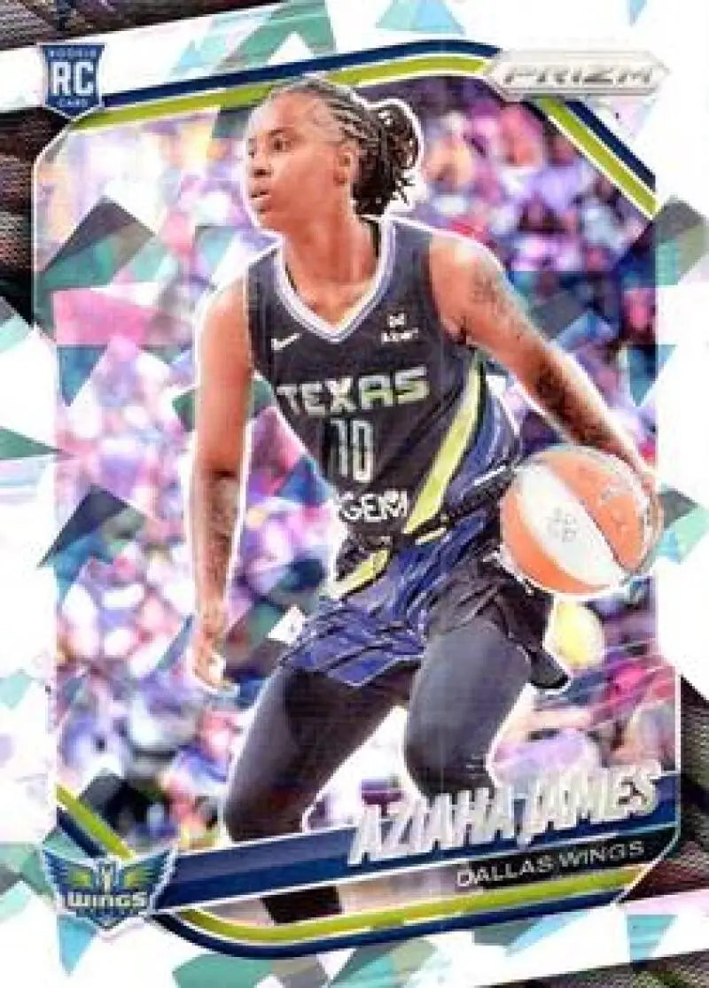 2025 Panini Prizm WNBA Ice Prizms #83 Aziaha James NM Near Mint ID:83639