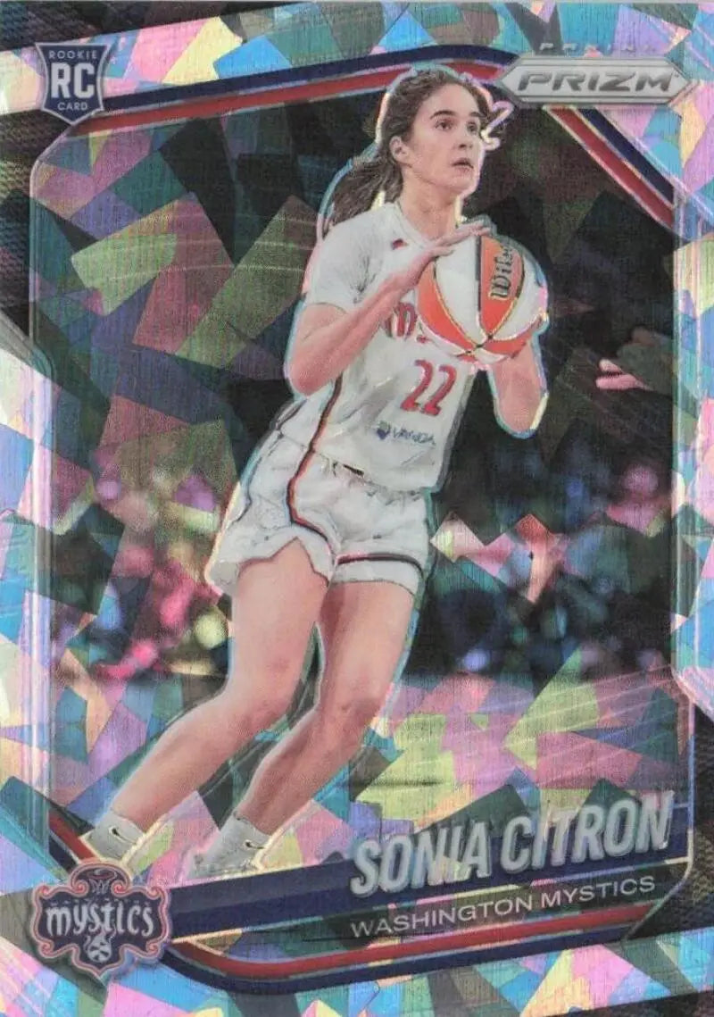 2025 Panini Prizm WNBA Ice Prizms #122 Sonia Citron NM Near Mint ID:83652