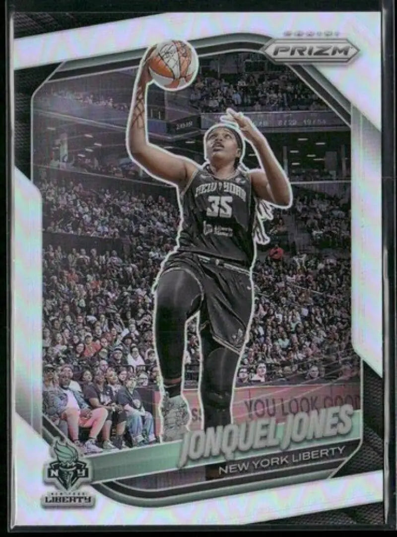 2025 Panini Prizm WNBA Silver Prizms #52 Jonquel Jones NM Near Mint ID:83662