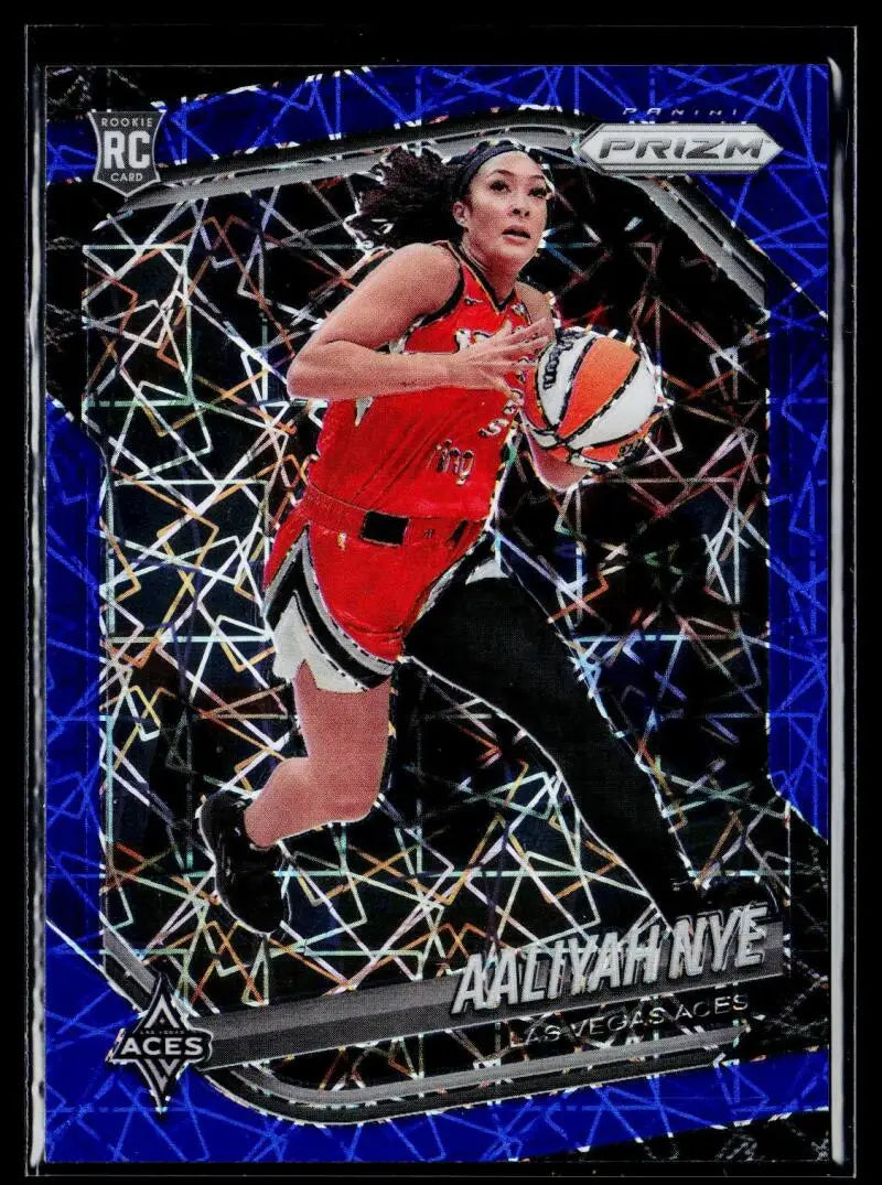 2025 Panini Prizm WNBA Blue Velocity Prizms #15 Aaliyah Nye NM Near Min ID:83678
