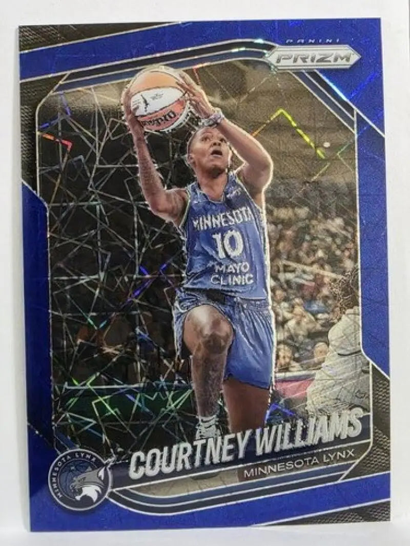 2025 Panini Prizm WNBA Blue Velocity Prizms #69 Courtney Williams NM Ne ID:83684