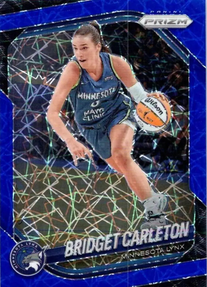 2025 Panini Prizm WNBA Blue Velocity Prizms #88 Bridget Carleton NM Nea ID:83687