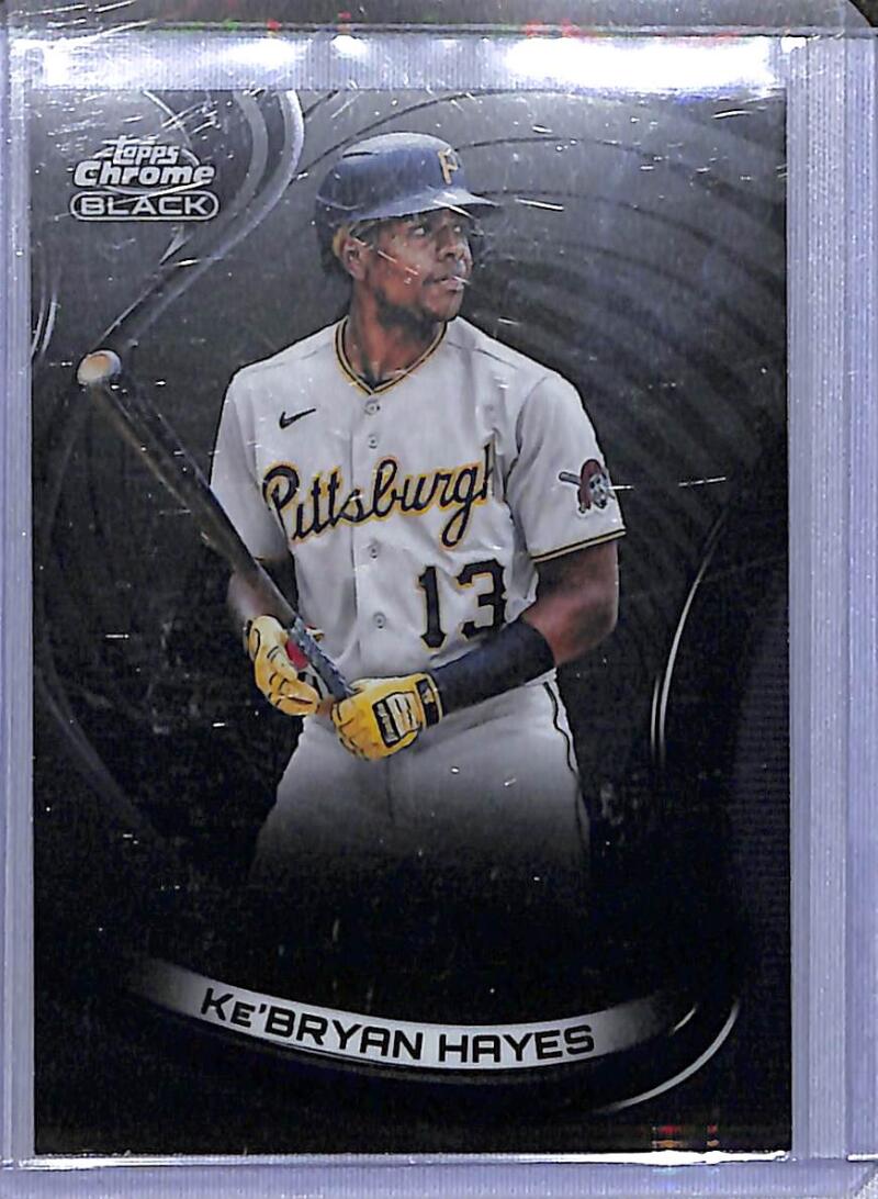 2022 Topps Chrome Black #68 Ke'Bryan Hayes NM-MT Pittsburgh Pirates  Image 1