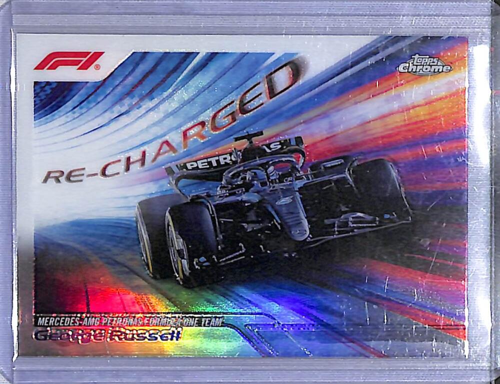 2024 Topps Chrome F1 Re-Charged #RECH-5 George Russell NM-MT  Image 1