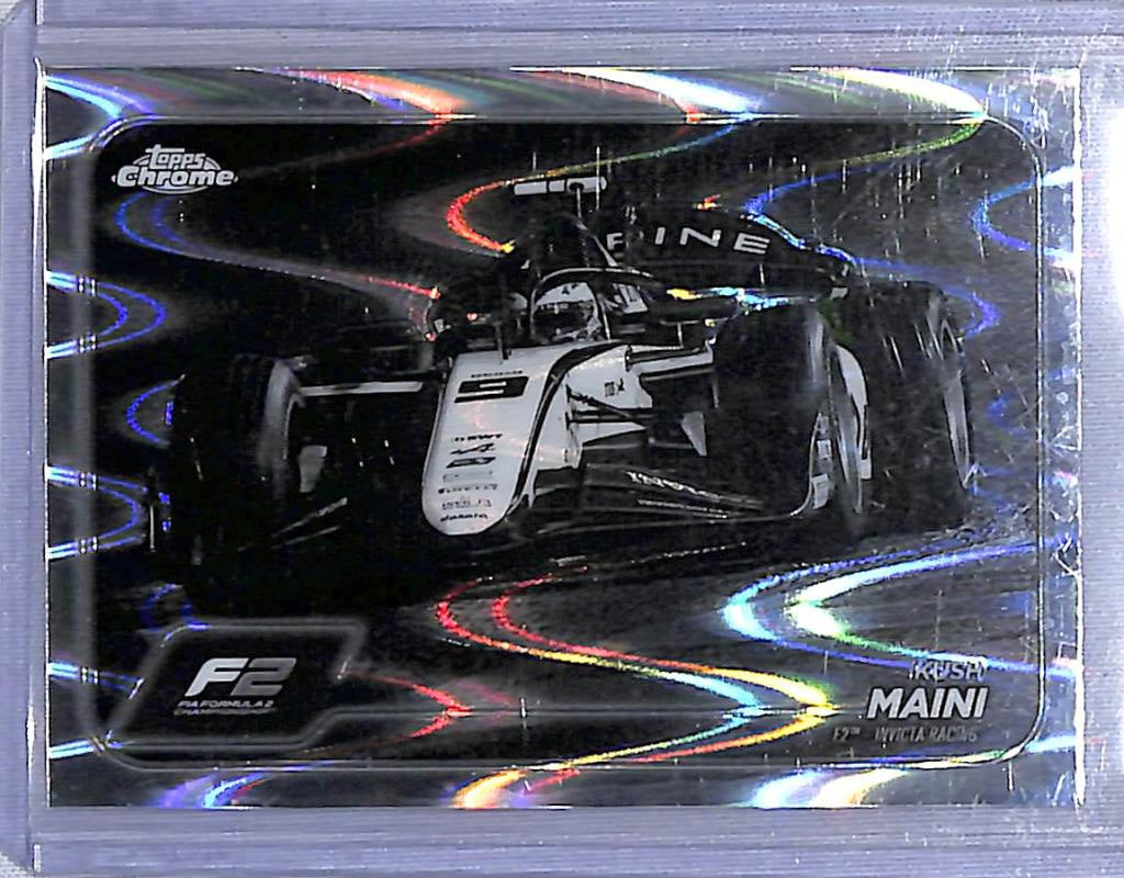 2024 Topps Chrome F1 Negative Ray-Wave #99 Kush Maini NM-MT  Image 1