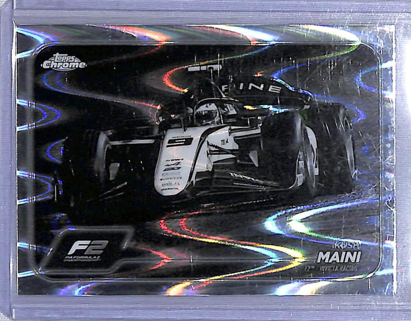 2024 Topps Chrome F1 Negative Ray-Wave #99 Kush Maini NM-MT  Image 1