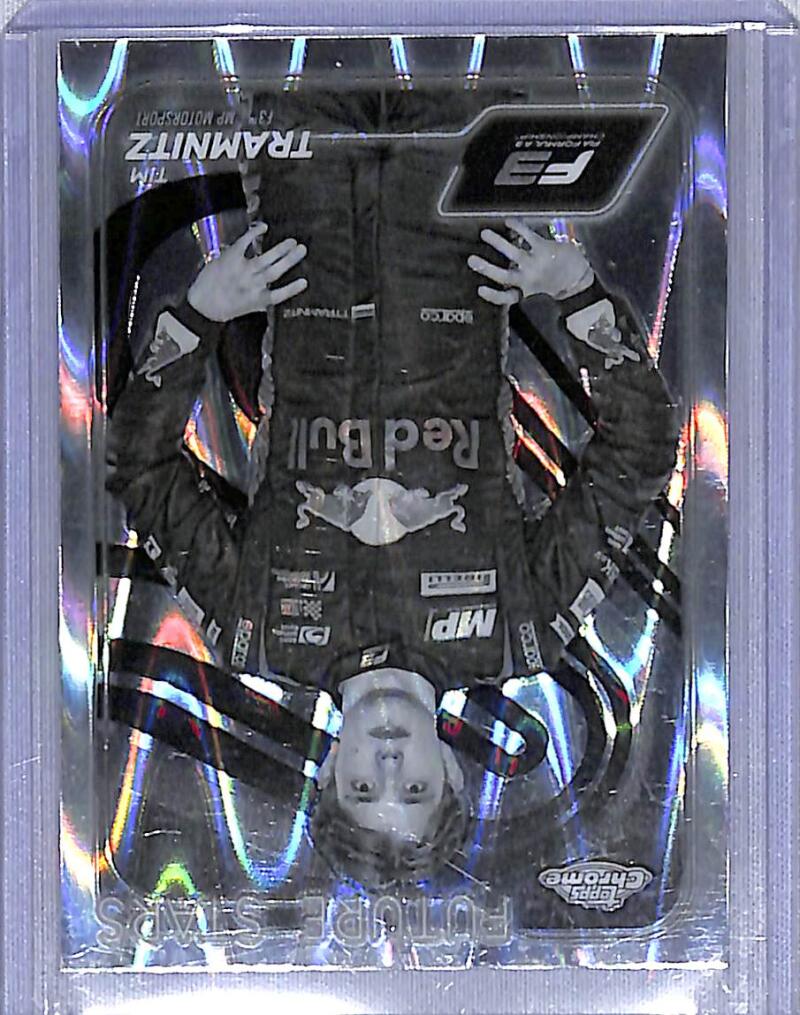 2024 Topps Chrome F1 Negative Ray-Wave #49 Tim Tramnitz NM-MT  Image 1