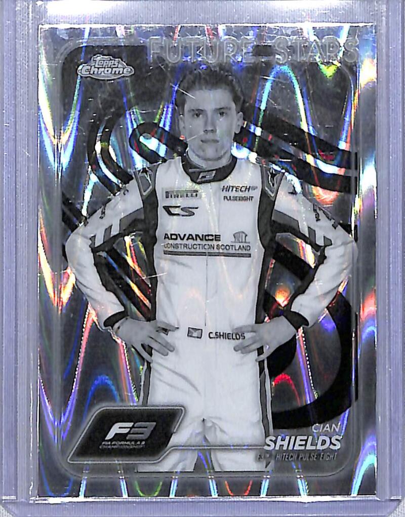 2024 Topps Chrome F1 Negative Ray-Wave #57 Cian Shields NM-MT  Image 1