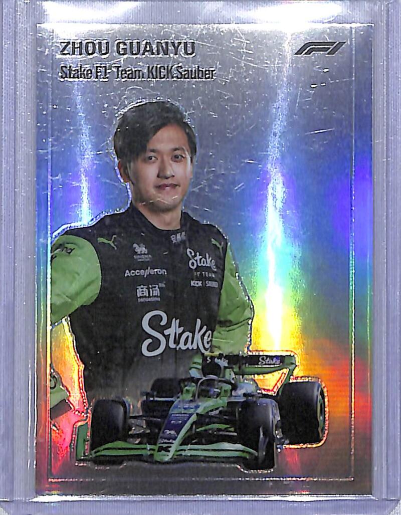 2024 Topps Chrome F1 1954 #1954-14 Zhou Guanyu NM-MT  Image 1