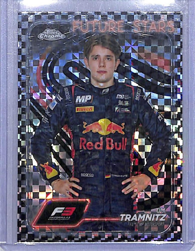 2024 Topps Chrome F1 Checkered Flag #49 Tim Tramnitz NM-MT  Image 1