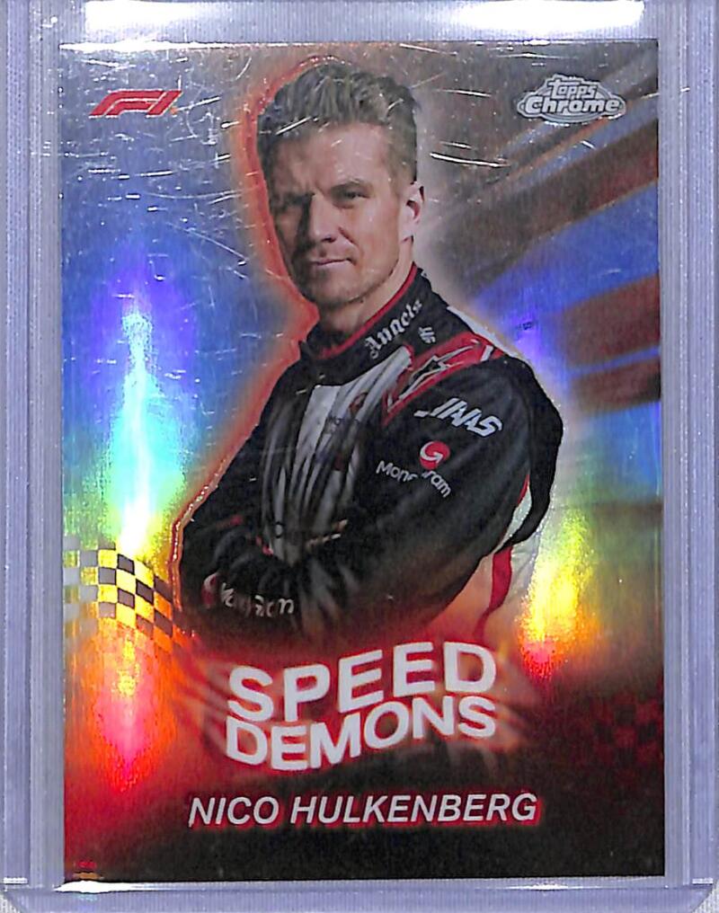 2024 Topps Chrome F1 Speed Demons #SD-15 Nico Hulkenberg NM-MT  Image 1