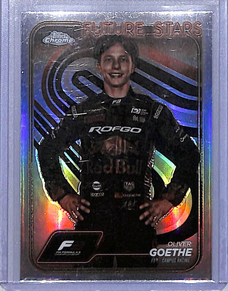 2024 Topps Chrome F1 Sepia #52 Oliver Goethe NM-MT  Image 1