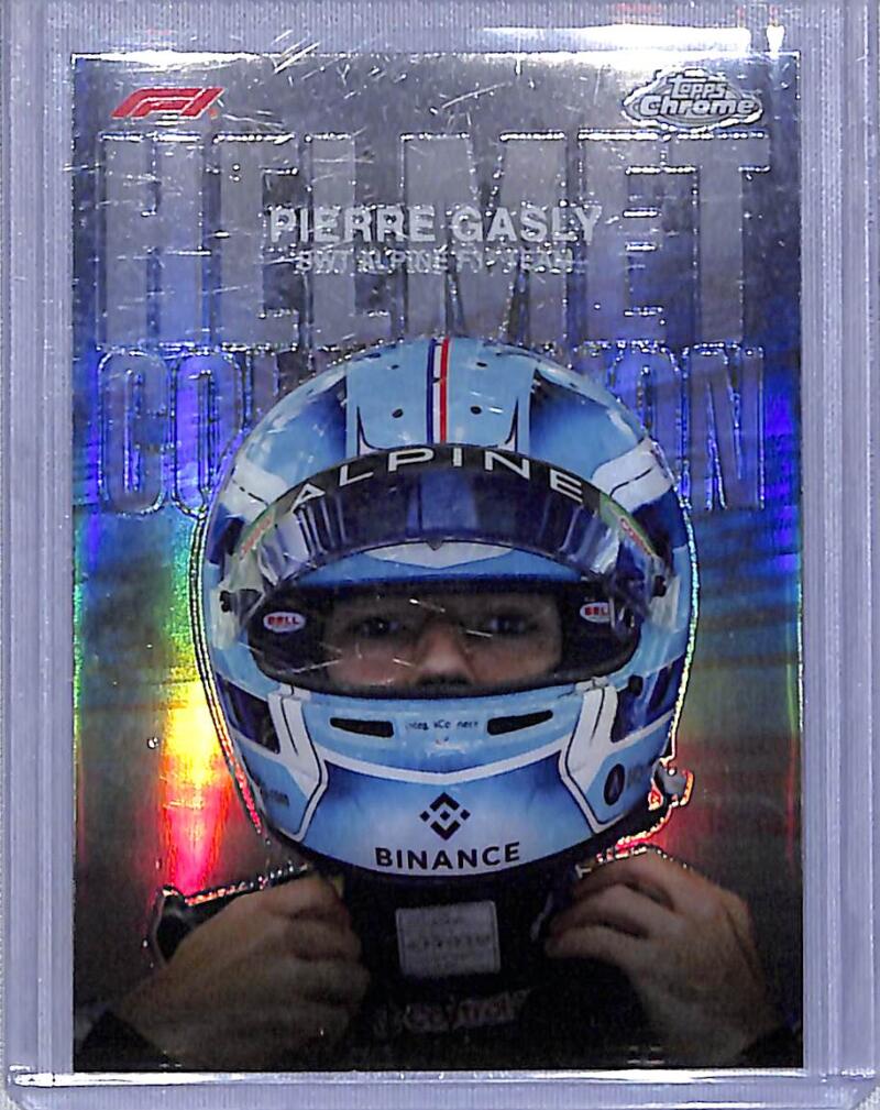 2024 Topps Chrome F1 Helmet Collection #HC-9 Pierre Gasly NM-MT  Image 1