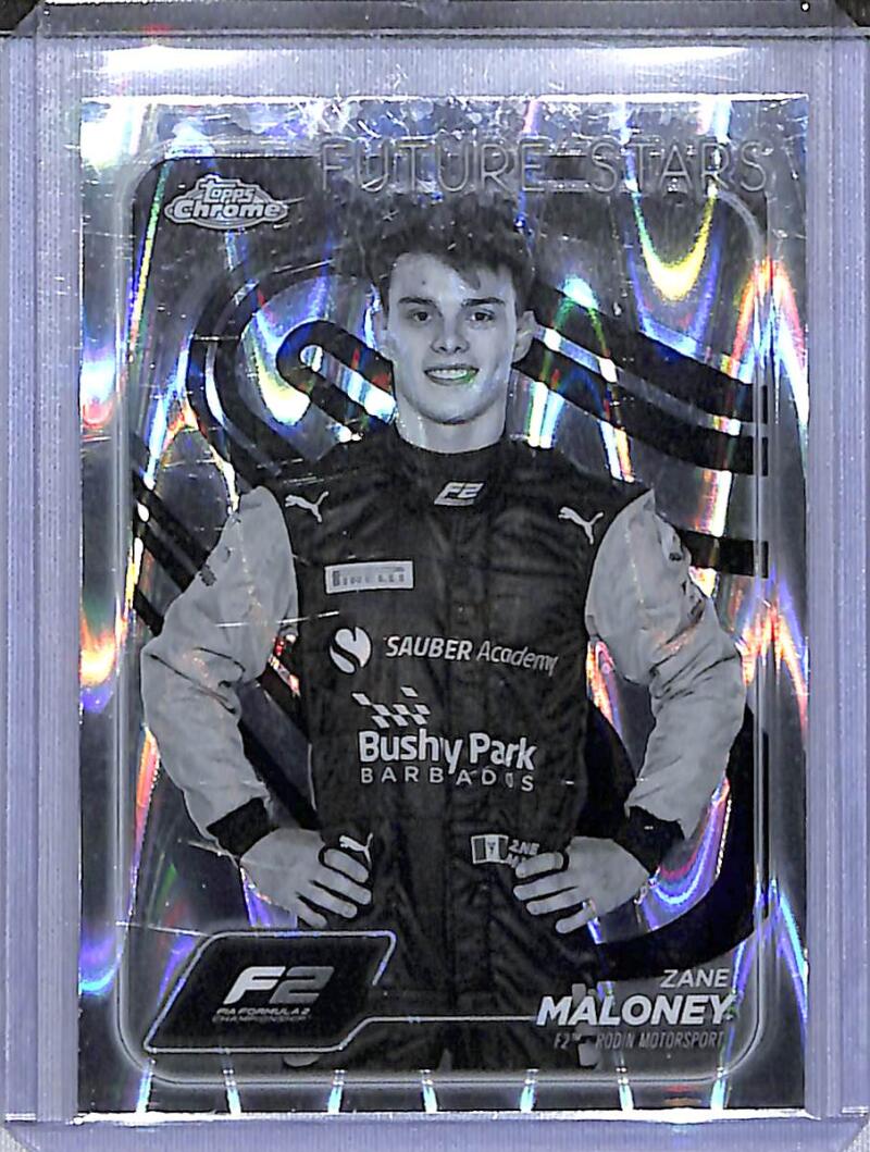 2024 Topps Chrome F1 Negative Ray-Wave #25 Zane Maloney NM-MT  Image 1
