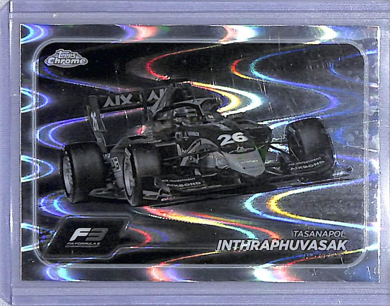 2024 Topps Chrome F1 Negative Ray-Wave #139 Tasanapol Inthraphuvasak NM-MT  Image 1