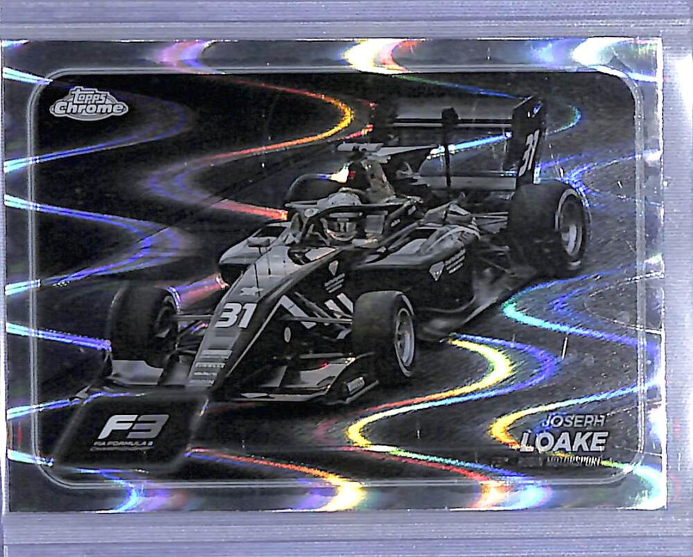 2024 Topps Chrome F1 Negative Ray-Wave #143 Joseph Loake NM-MT  Image 1