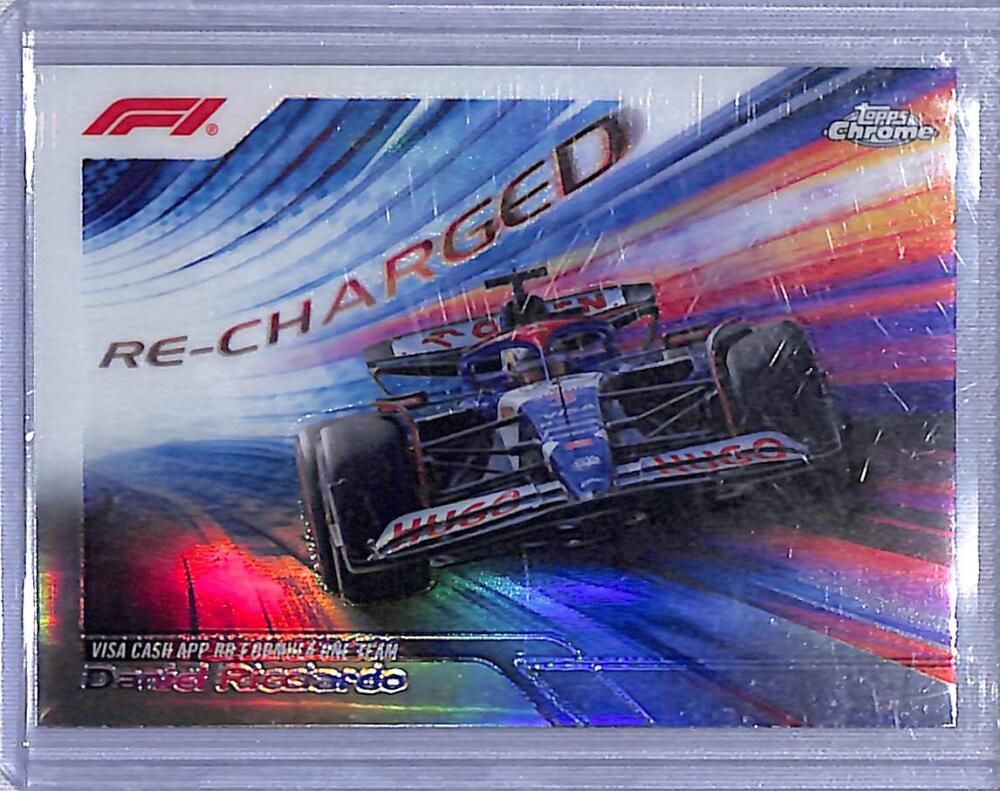 2024 Topps Chrome F1 Re-Charged #RECH-18 Daniel Ricciardo NM-MT  Image 1