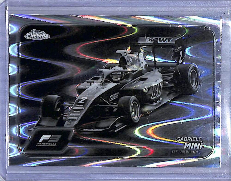 2024 Topps Chrome F1 Negative Ray-Wave #116 Gabrielf Mini NM-MT  Image 1