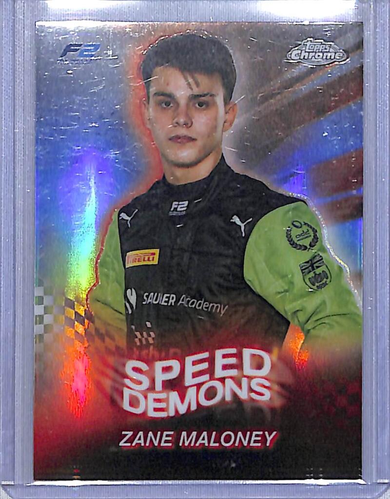 2024 Topps Chrome F1 Speed Demons #SD-25 Zane Maloney NM-MT  Image 1