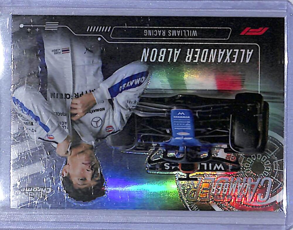 2024 Topps Chrome F1 Camber #CAM-7 Alexander Albon NM-MT  Image 1