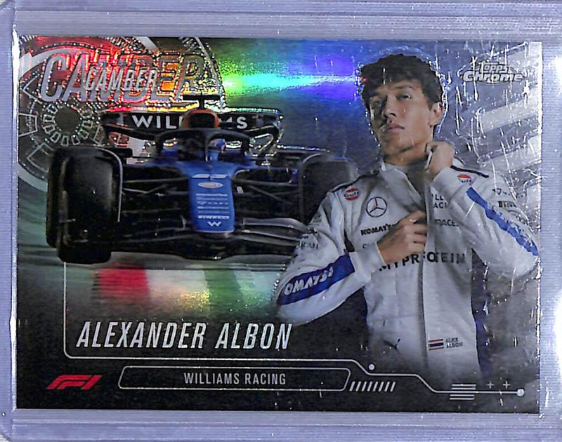 2024 Topps Chrome F1 Camber #CAM-7 Alexander Albon NM-MT  Image 1