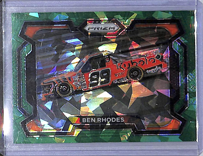 2024 Panini Prizm NASCAR Green #66 Ben Rhodes NM-MT  Image 1