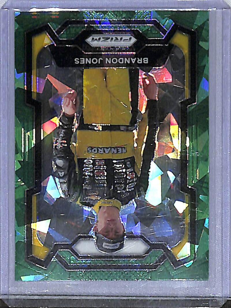 2024 Panini Prizm NASCAR Green #77 Brandon Jones NM-MT  Image 1