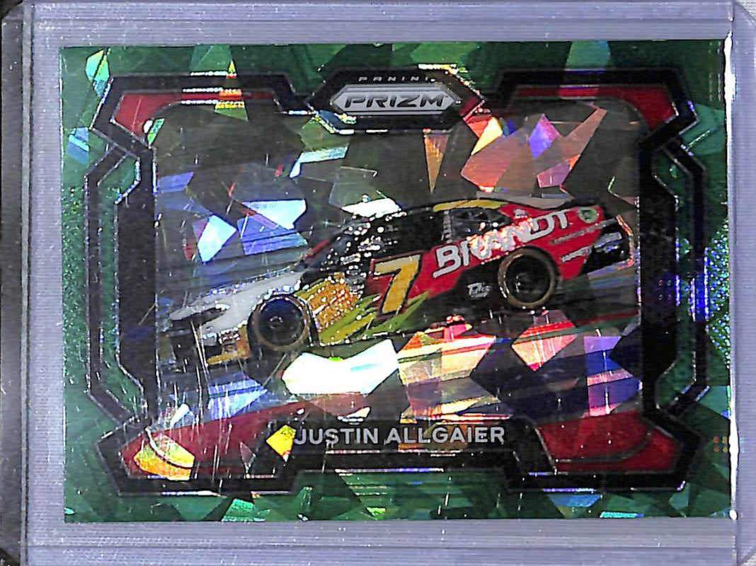 2024 Panini Prizm NASCAR Green #69 Justin Allgaier NM-MT  Image 1