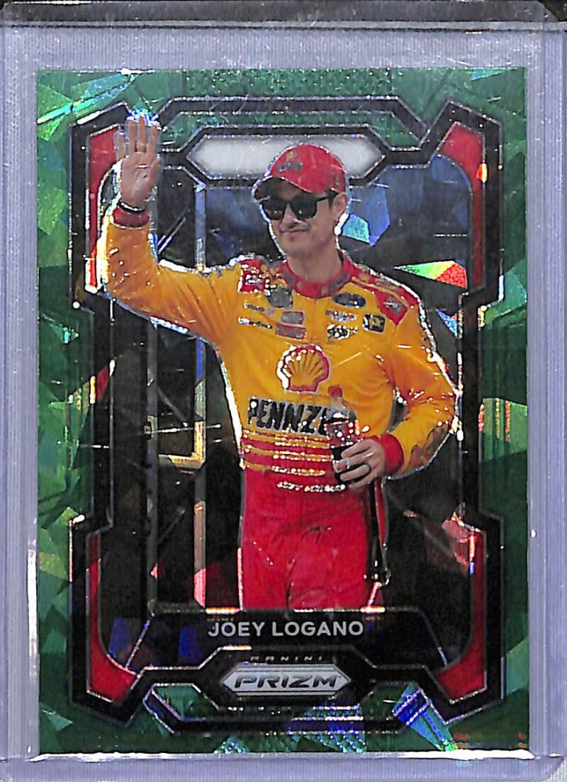 2024 Panini Prizm NASCAR Green #86 Joey Logano NM-MT  Image 1