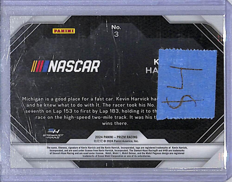 2024 Panini Prizm NASCAR Victory Lane #3 Kevin Harvick NM-MT  Image 2