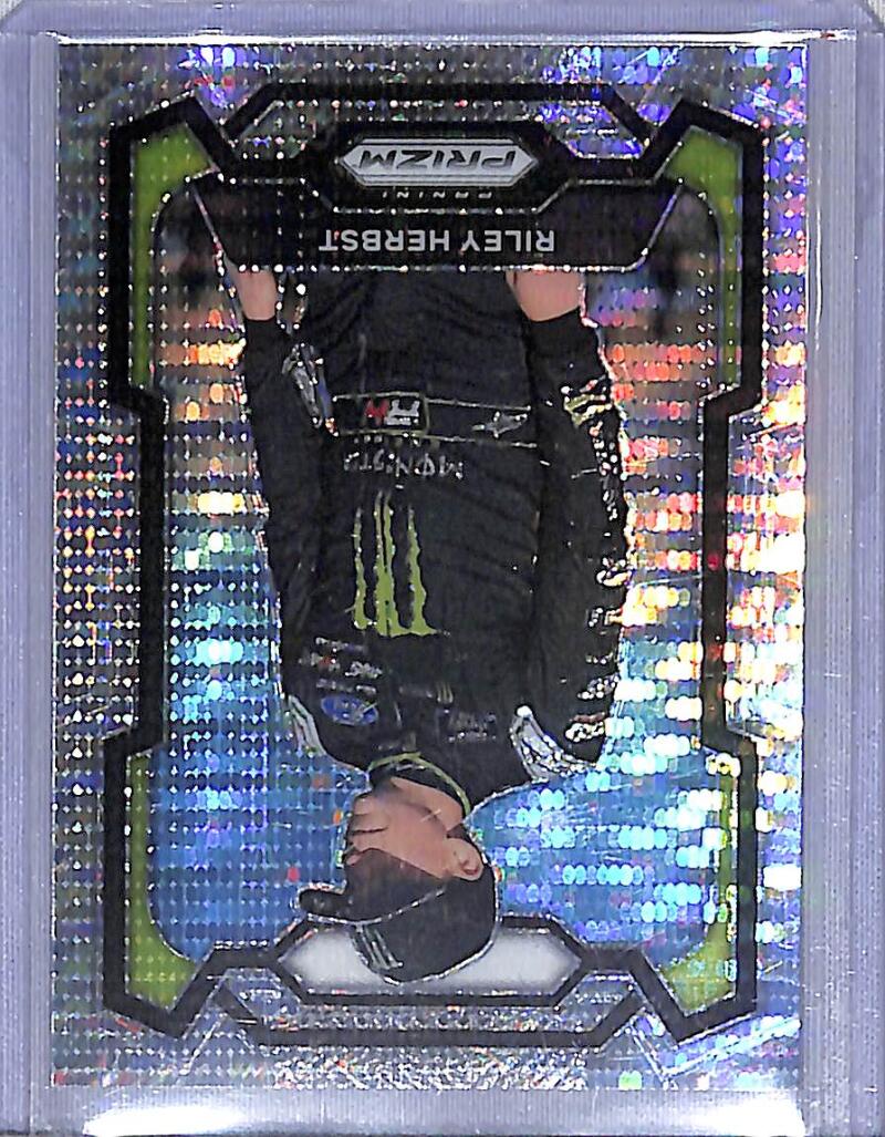 2024 Panini Prizm NASCAR White #30 Riley Herbst NM-MT 223/399  Image 1