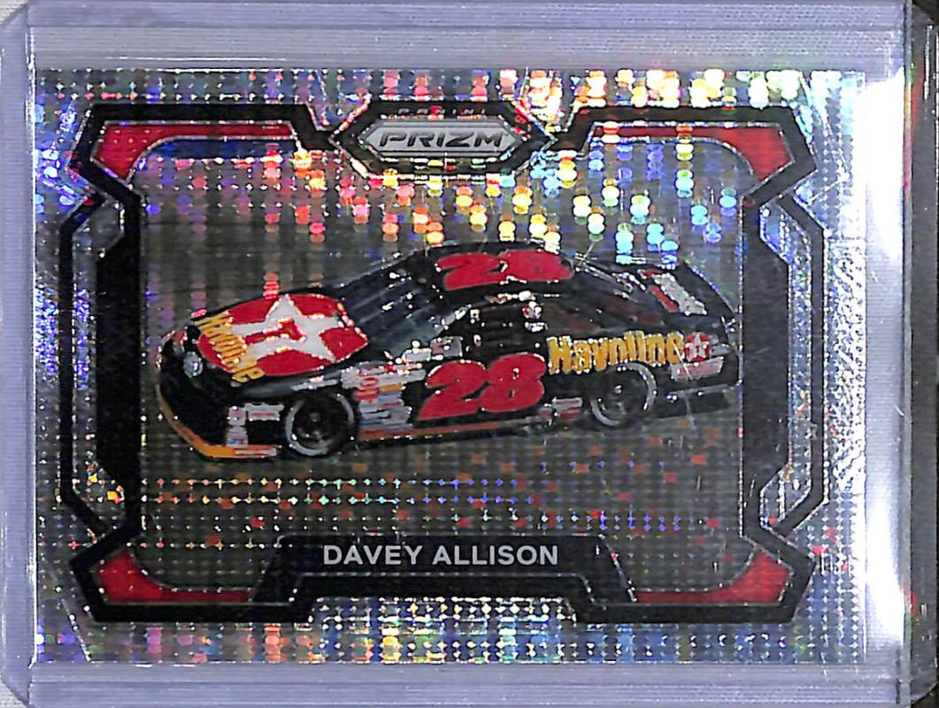 2024 Panini Prizm NASCAR White #9 Davey Allison NM-MT 136/399  Image 1
