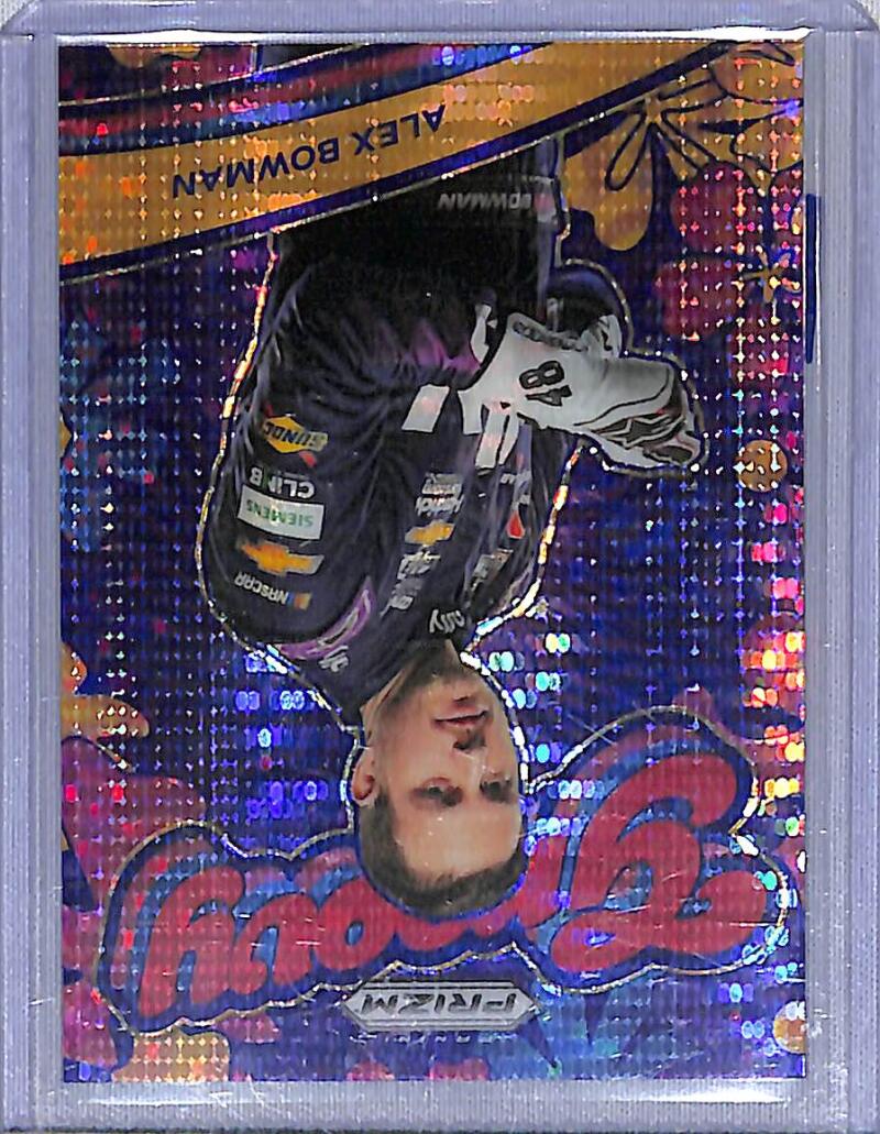 2024 Panini Prizm NASCAR Groovy #5 Alex Bowman NM-MT 166/199  Image 1