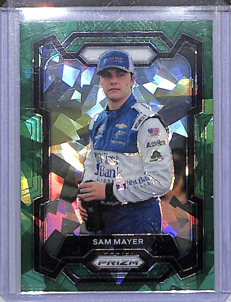 2024 Panini Prizm NASCAR Green #44 Sam Mayer NM-MT  Image 1