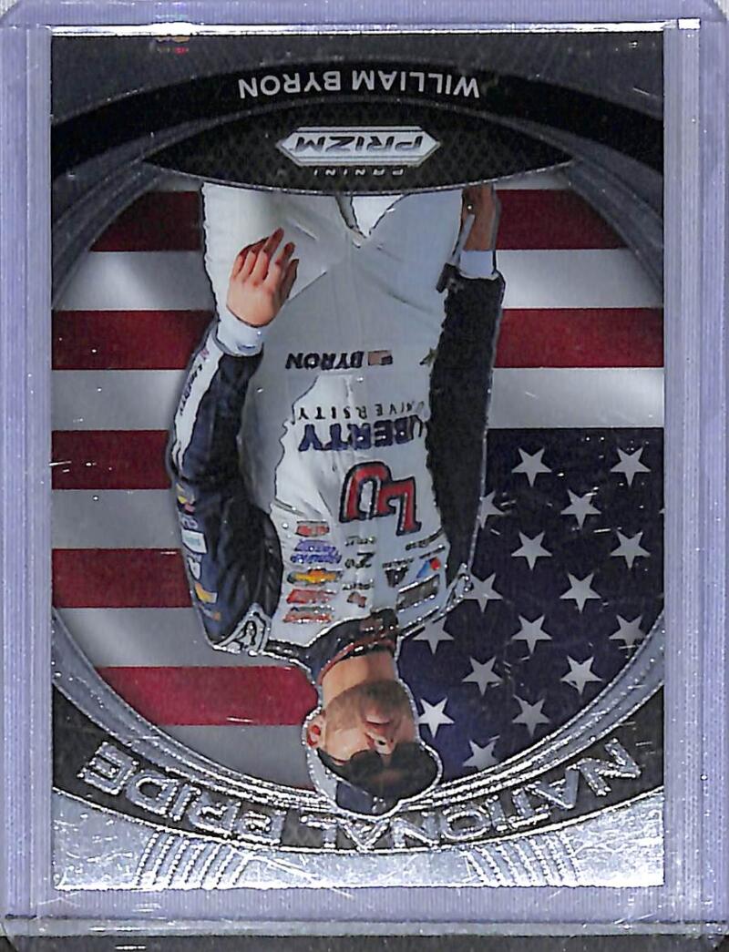 2024 Panini Prizm NASCAR National Pride #11 William Byron NM-MT  Image 1