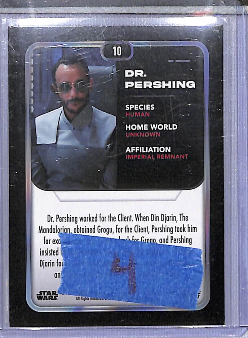 2023 Topps Star Wars #10 Dr. Pershing NM-MT  Image 2