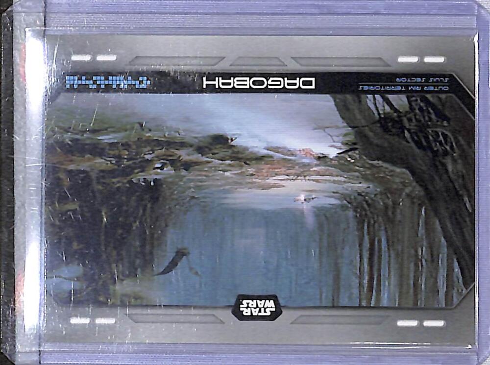 2023 Topps Star Wars Into The Galaxy #IG-9 Dagobah NM-MT  Image 1