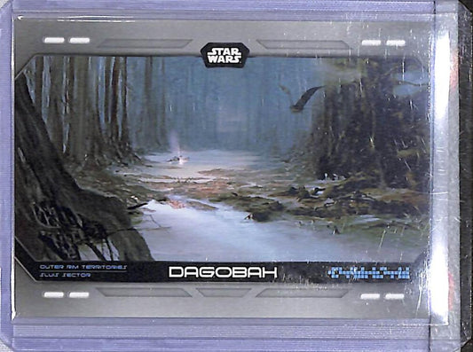 2023 Topps Star Wars Into The Galaxy #IG-9 Dagobah NM-MT  Image 1