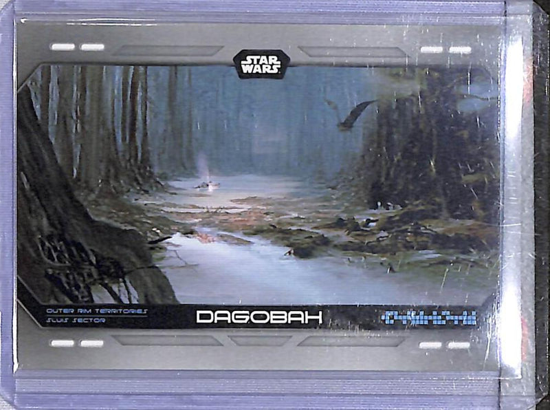 2023 Topps Star Wars Into The Galaxy #IG-9 Dagobah NM-MT  Image 1