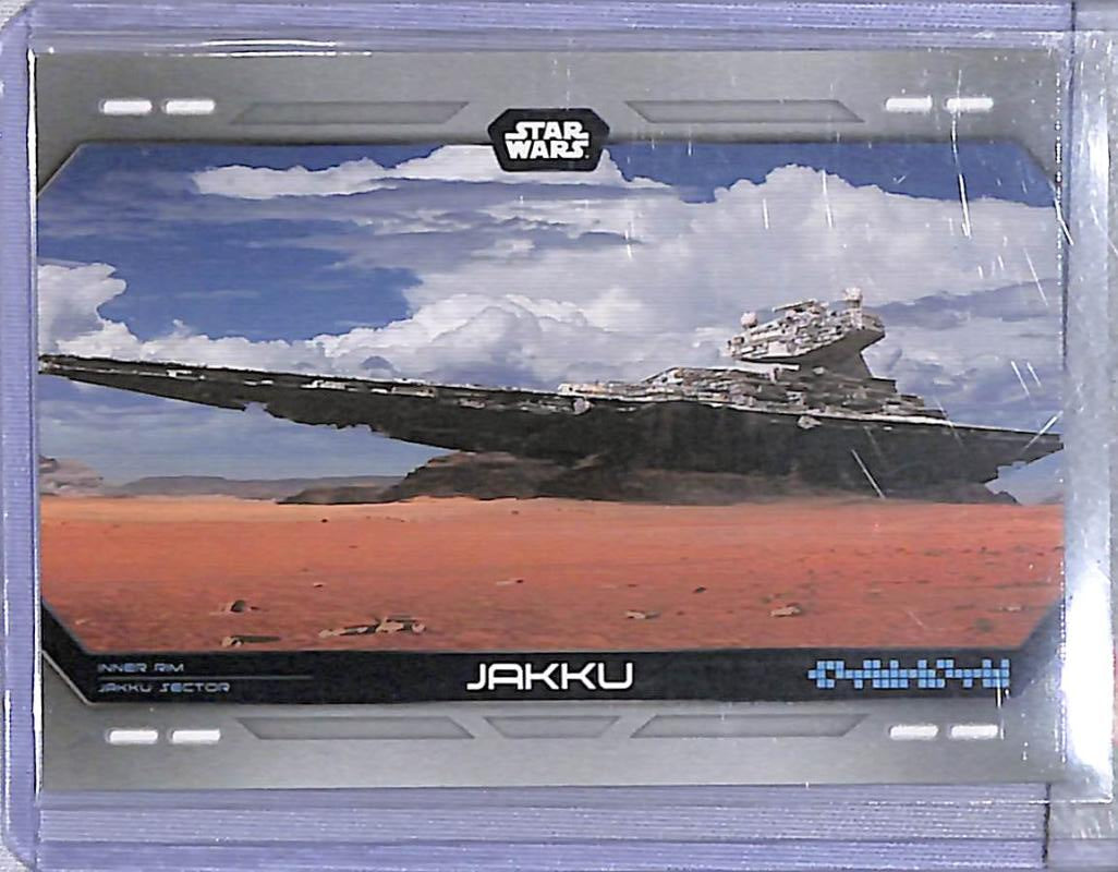 2023 Topps Star Wars Into The Galaxy #IG-14 Jakku NM-MT  Image 1