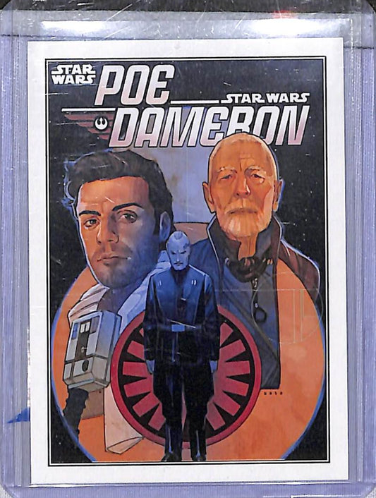 2023 Topps Star Wars Cover Art #CC-18 Poe Dameron NM-MT  Image 1
